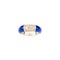 Bague 50.5 Van Cleef & Arpels - Bague Philippine en or jaune, lapis-lazuli et diamants 58 Facettes 1