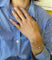 Bague 50.5 Van Cleef & Arpels - Bague Philippine en or jaune, lapis-lazuli et diamants 58 Facettes 1