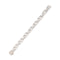 Bracelet Hermès - Bracelet Cassiopé en argent 925 et saphirs blancs 58 Facettes 0