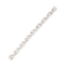 Bracelet Hermès - Bracelet Cassiopé en argent 925 et saphirs blancs 58 Facettes 0