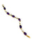 Bracelet Bracelet XIXe en or jaune, platine, améthystes et diamants 58 Facettes VINTAGE BRA