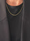 Collier Collier maille marine en or jaune 18 carats 58 Facettes N43