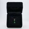 Pendentif en or jaune 18 ct avec émeraudes naturelles et diamants