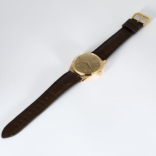 Montre Omega - Montre Jumbo en or rose 18K 58 Facettes A1157