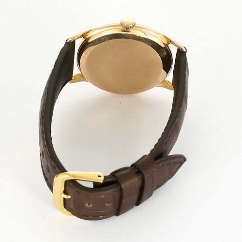 Montre Omega - Montre Jumbo en or rose 18K 58 Facettes A1157