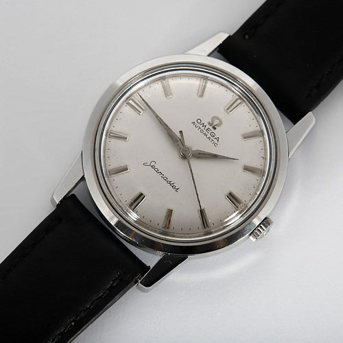 Montre Omega Seamaster - Montre en acier, cadran argent, automatique 58 Facettes A1140