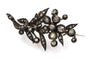 Broche Broche XIXe hollandaise en or jaune, argent et diamants 58 Facettes 9360V