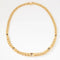 Collier Aldebert - Collier maille gourmette en or jaune 18k et diamant 58 Facettes 1