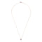 Pendentif Pendentif taille ancienne 0,49 ct en or rose et diamant 58 Facettes 1