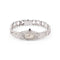 Montre Montre Art Déco ovale en platine et diamants 2,50 cts 58 Facettes 1