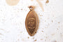 Pendentif Notre-Dame de Bonsecours - Médaille en or jaune 18 carats 58 Facettes 3373