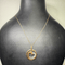Pendentif cœur en or jaune 18 carats et pierres claires 58 Facettes 250020