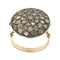 Bague Bague ronde avec diamants 58 Facettes 36100