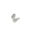 Bague 54 Bague cygne en or blanc 14 carats et pavé de diamants 58 Facettes UN0142