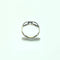 Bague en or blanc 18 carats avec pierre bleue 58 Facettes 260043