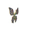 Pendentif Broche papillon avec pendentif 58 Facettes 37874