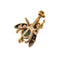 Broche Broche mouche ornée de saphirs et de rubis 58 Facettes 32238
