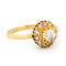 Bague 55 Bague cluster victorienne en or jaune 14k et diamants 58 Facettes E4117372F6B0406A91C1F1747CCBACDB