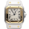 Montre Cartier Santos Galbée - Montre en or jaune et acier 58 Facettes MT45908