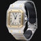 Montre Cartier Santos Galbée - Montre en or jaune et acier 58 Facettes MT45908