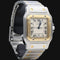 Montre Cartier Santos Galbée - Montre en or jaune et acier 58 Facettes MT45908