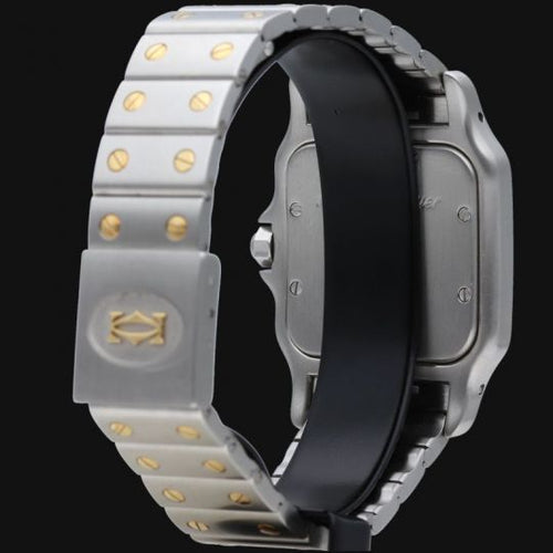 Montre Cartier Santos Galbée - Montre en or jaune et acier 58 Facettes MT45908