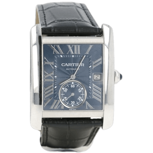 Montre Cartier - Montre Tank MC en acier 58 Facettes MT46232