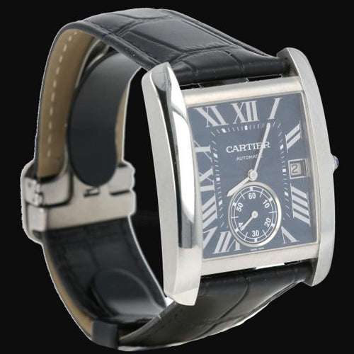 Montre Cartier - Montre Tank MC en acier 58 Facettes MT46232