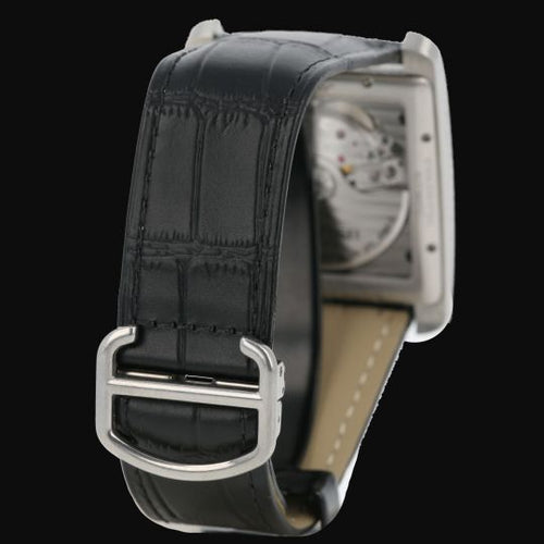 Montre Cartier - Montre Tank MC en acier 58 Facettes MT46232
