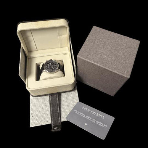 Montre Baume & Mercier - Montre Capeland Chronograph 58 Facettes MT46073