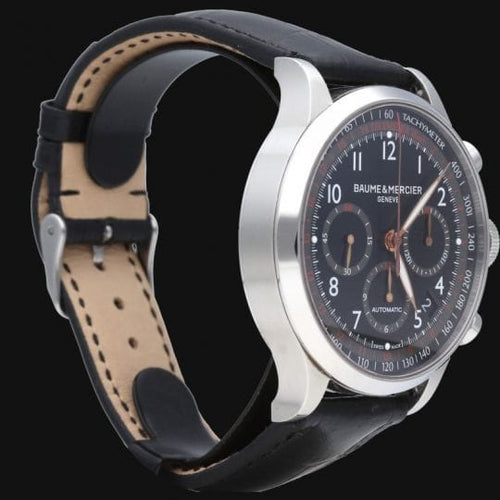Montre Baume & Mercier - Montre Capeland Chronograph 58 Facettes MT46073