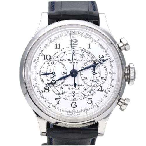 Montre Baume & Mercier - Montre Capeland automatique en acier 58 Facettes MT46088