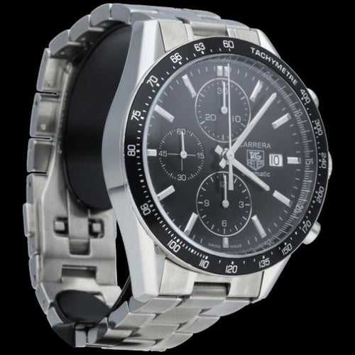 Montre TAG Heuer Carrera - Montre Chronographe Calibre 16 en acier 58 Facettes MT46528