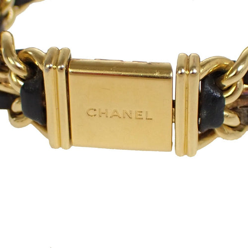 Montre Chanel Première Rock - Montre quartz en métal plaqué et cuir 58 Facettes v6bdpi