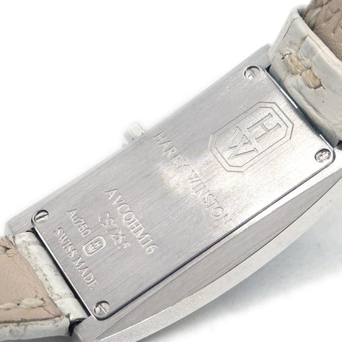 Montre Harry Winston Avenue C - Montre en or blanc et diamants 58 Facettes dqvdi9