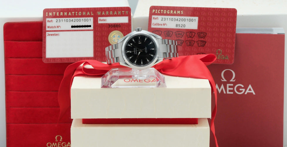 Montre Omega Seamaster Aqua Terra Co-Axial - Montre en acier 58 Facettes OMG/SEA/412