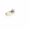 Bague 50 Bague en or blanc, diamants et saphir Sri Lanka 5,66 ct 58 Facettes 2.19411