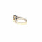 Bague 50 Bague en or blanc, diamants et saphir Sri Lanka 5,66 ct 58 Facettes 2.19411