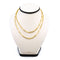 Collier Chaîne à maillons rectangulaires allongés en or jaune 18k 58 Facettes 278C31E6FBD6411BA6FDBFCB6DE4F926