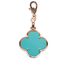 Van Cleef & Arpels Magic Alhambra - Pendentif en or jaune et turquoise 58 Facettes