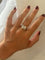 Bague 54 Toi & Moi - Bague en or jaune et blanc 18K diamants 58 Facettes