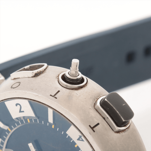 Montre Louis Vuitton - Montre Tambour quartz en acier 58 Facettes tmrs01