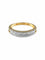 Bague 54 Alliance - Bague en or jaune et diamants 58 Facettes BO/130069