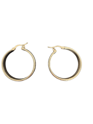 Boucles d'oreilles Boucles d'oreilles créoles en or jaune 18 carats 58 Facettes N52