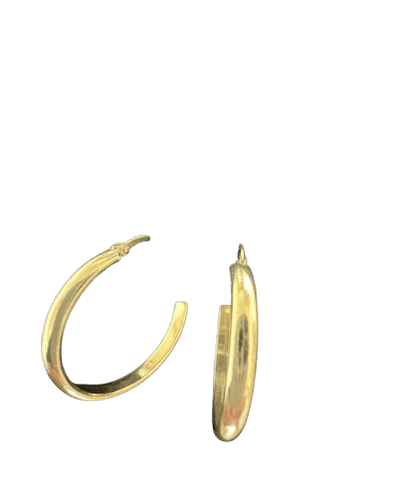 Boucles d'oreilles Boucles d'oreilles créoles en or jaune 18 carats 58 Facettes N52