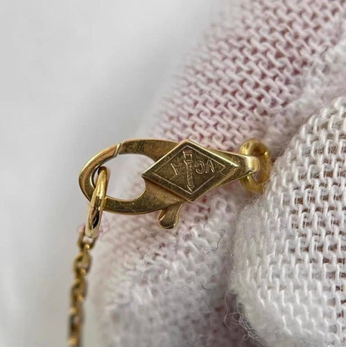 Collier Van Cleef & Arpels Sweet Alhambra - Collier en or jaune et nacre 58 Facettes Jnci39