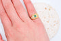 Bague 50 Bague nœud en or jaune, émeraude et diamants 58 Facettes 3988