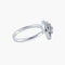 Bague 53 Spirale - Bague en or blanc et diamants 58 Facettes BO/220071