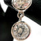Boucles d'oreilles Boucles d'oreilles en or blanc, diamants et tanzanites 58 Facettes UKA000016GM