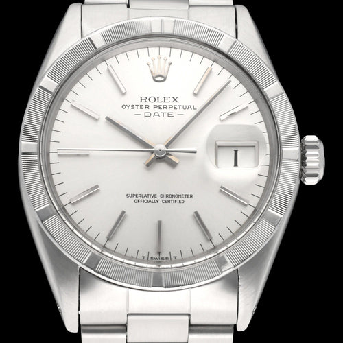 Montre Rolex Oyster Perpetual Date 1501 - Montre automatique en acier 58 Facettes ROL/OPD/311